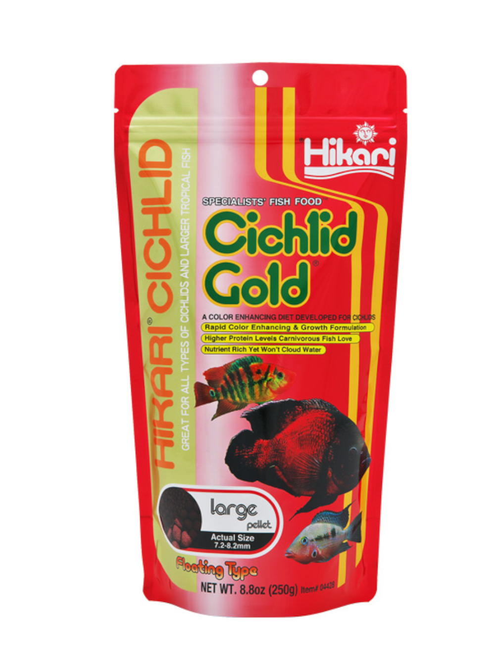 H04428 Hikari Cichlid Gold Large 250 gr