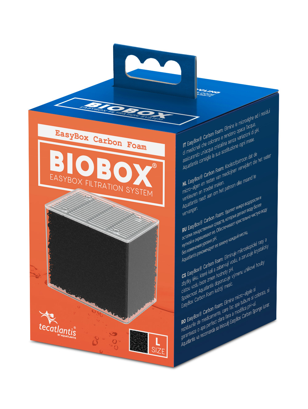 03169 Recarga EasyBox Esponja de Carvão L