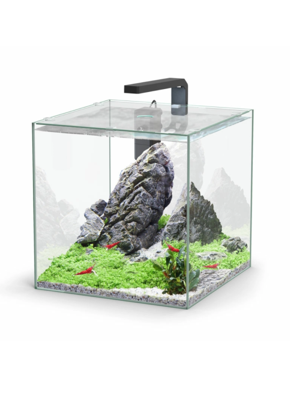 17308 Aquario KUBUS 33L com Filtro e LED Preto