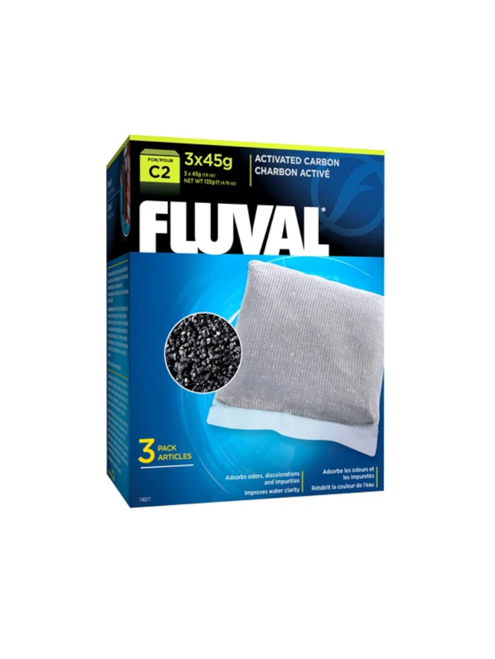 14011 FLUVAL C2 Carvão reposição filtro cascata
