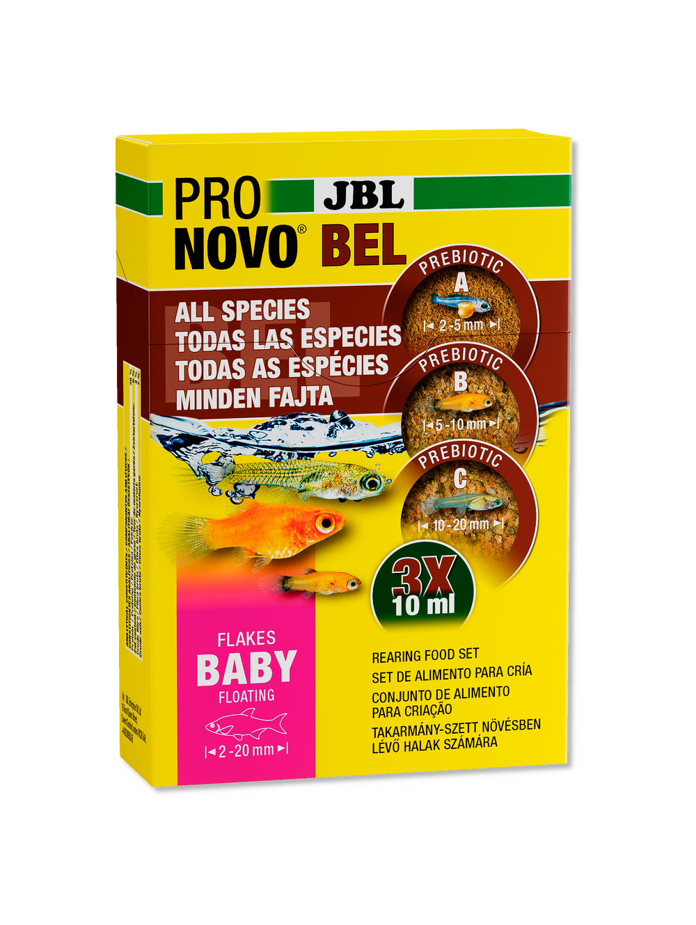 3112418 JBL PRONOVO BEL Flakes Baby 3x10ml