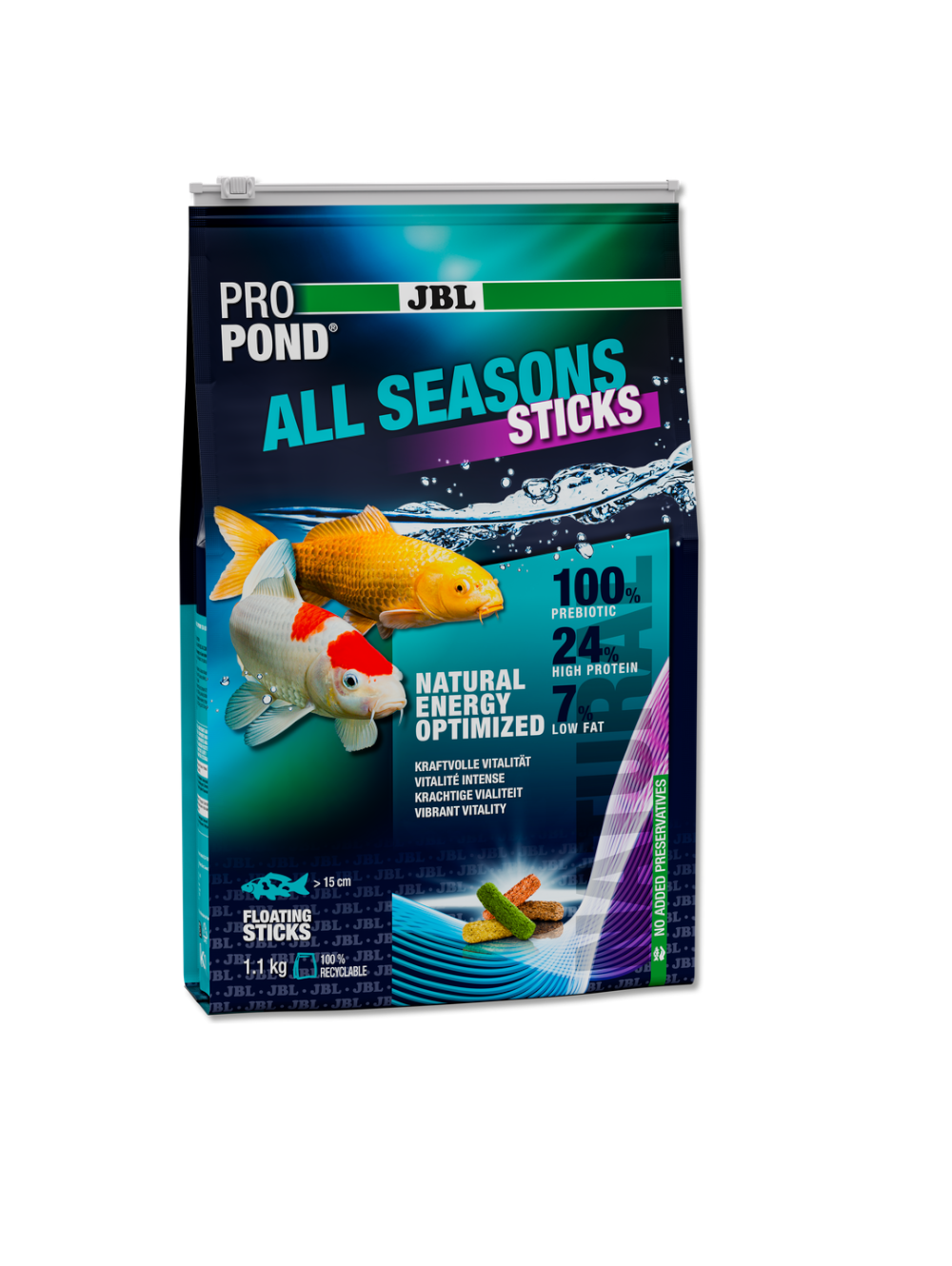 4125500 JBL PROPOND TODAS AS ESTAÇÕES Sticks 1,1 kg