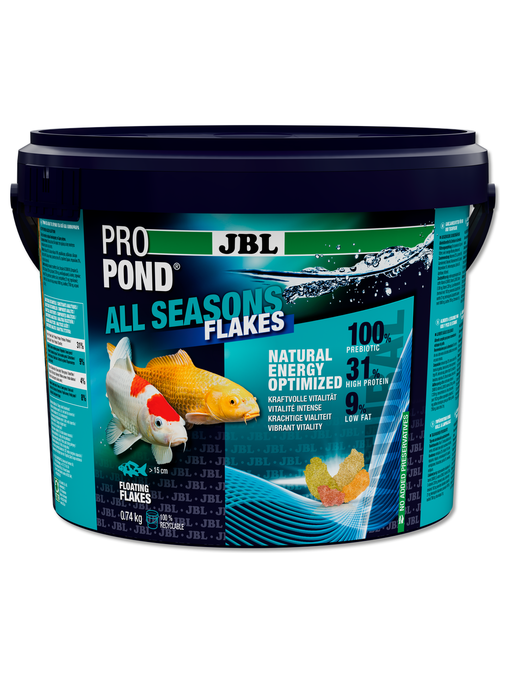 5012300 JBL PROPOND TODAS AS ESTAÇÕES Flocos 0,74 kg