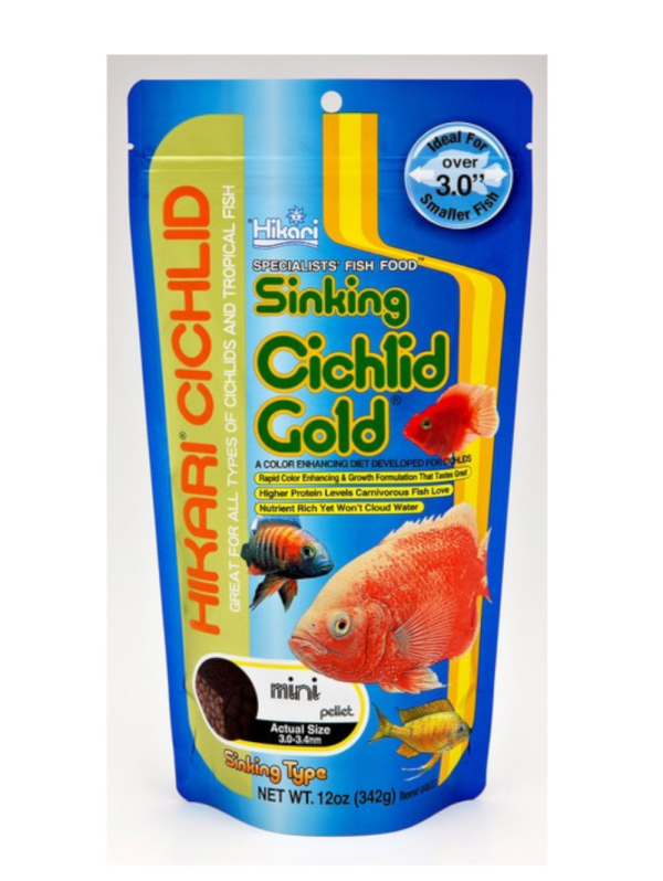 H04633 Hikari Cichlid Gold Sinking - MINI342g