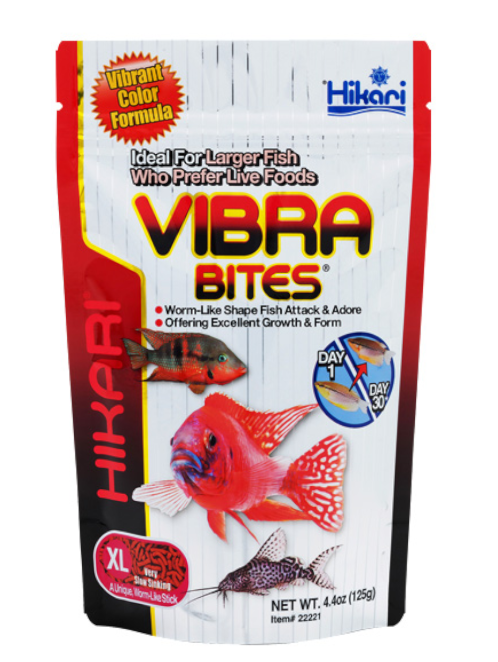 H22221 Hikari vibra bites Xl 125 gr