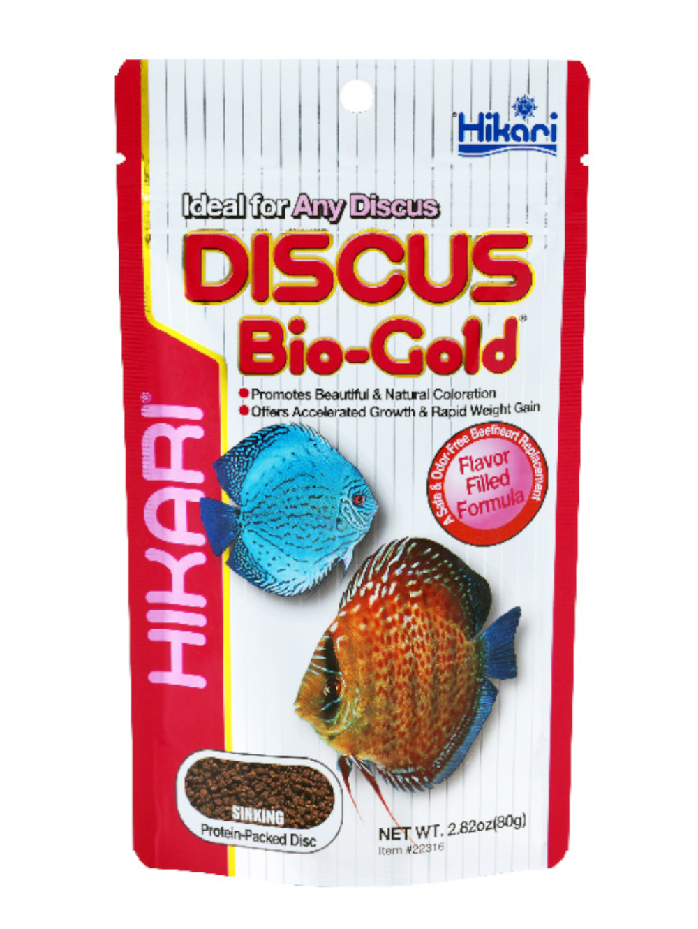 H22316 Hikari Discus Bio-Gold 80g