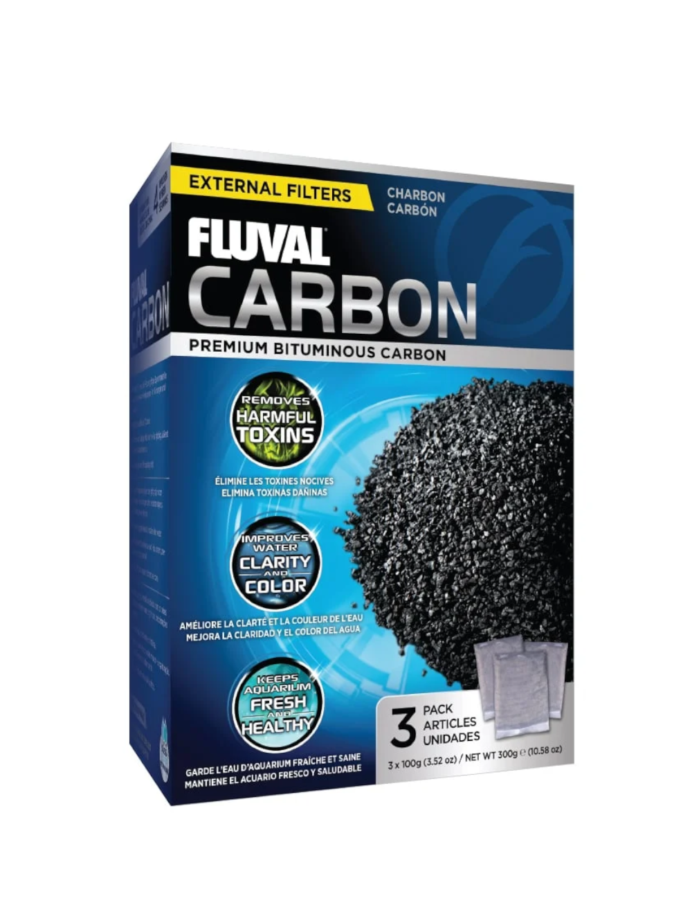 A1440 Fluval Carvão Activado Premium