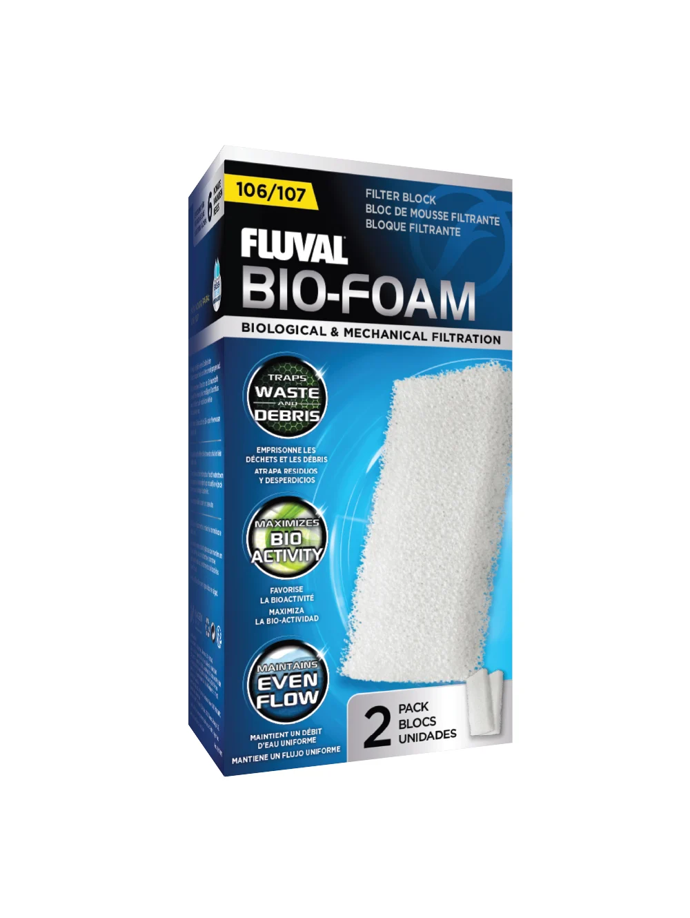 A220 FLUVAL Esponja Branca p filtro 104 105 106