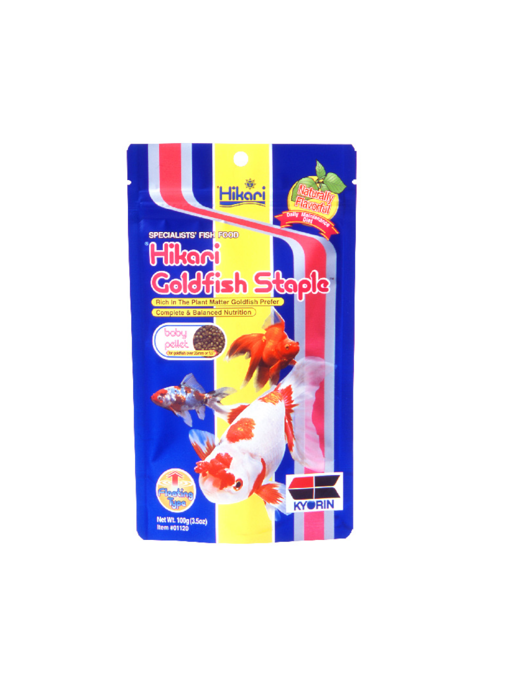 H01120 Hikari goldfish staple baby Floating & Basic 100g