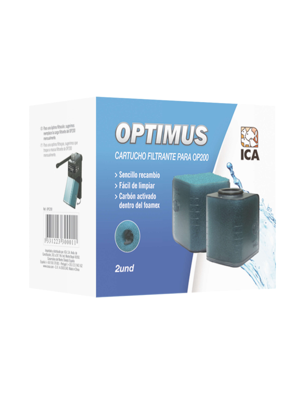 OPC400 Recarga filtro Optimus 400 2