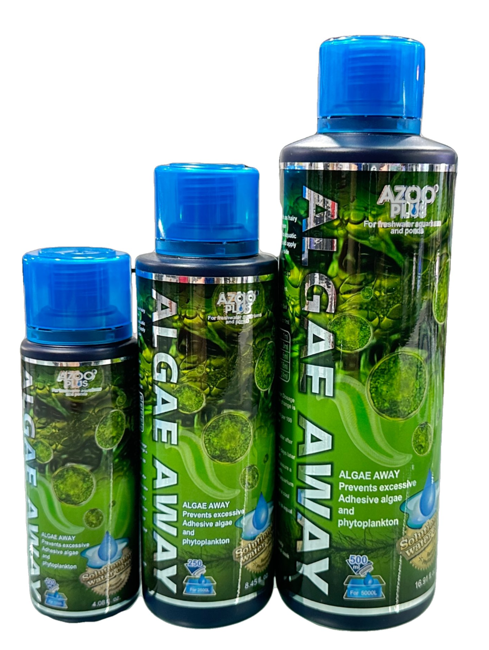 AP17833 AZOO ALGA AWAY Algicida 250 ml todos