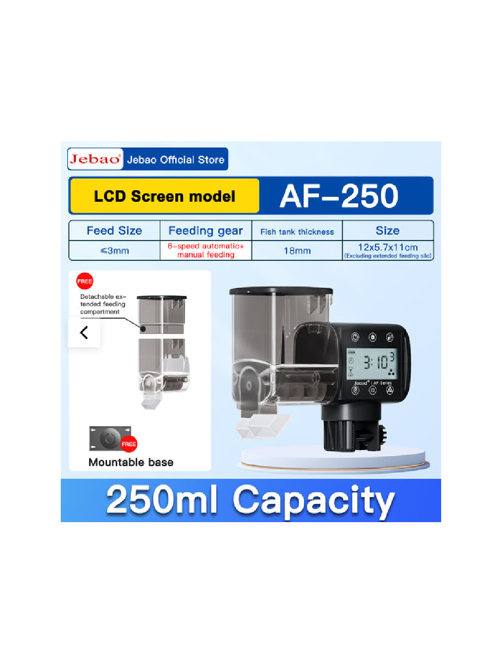JECOD AF-250 Alimentador Automatico