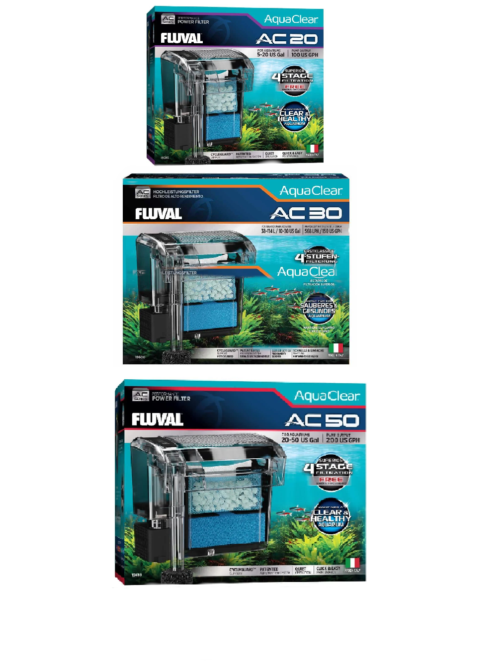FLUVAL AC - Filtro Mochila