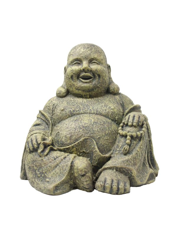 Decoração Buda Sorridente 16x16x15cm