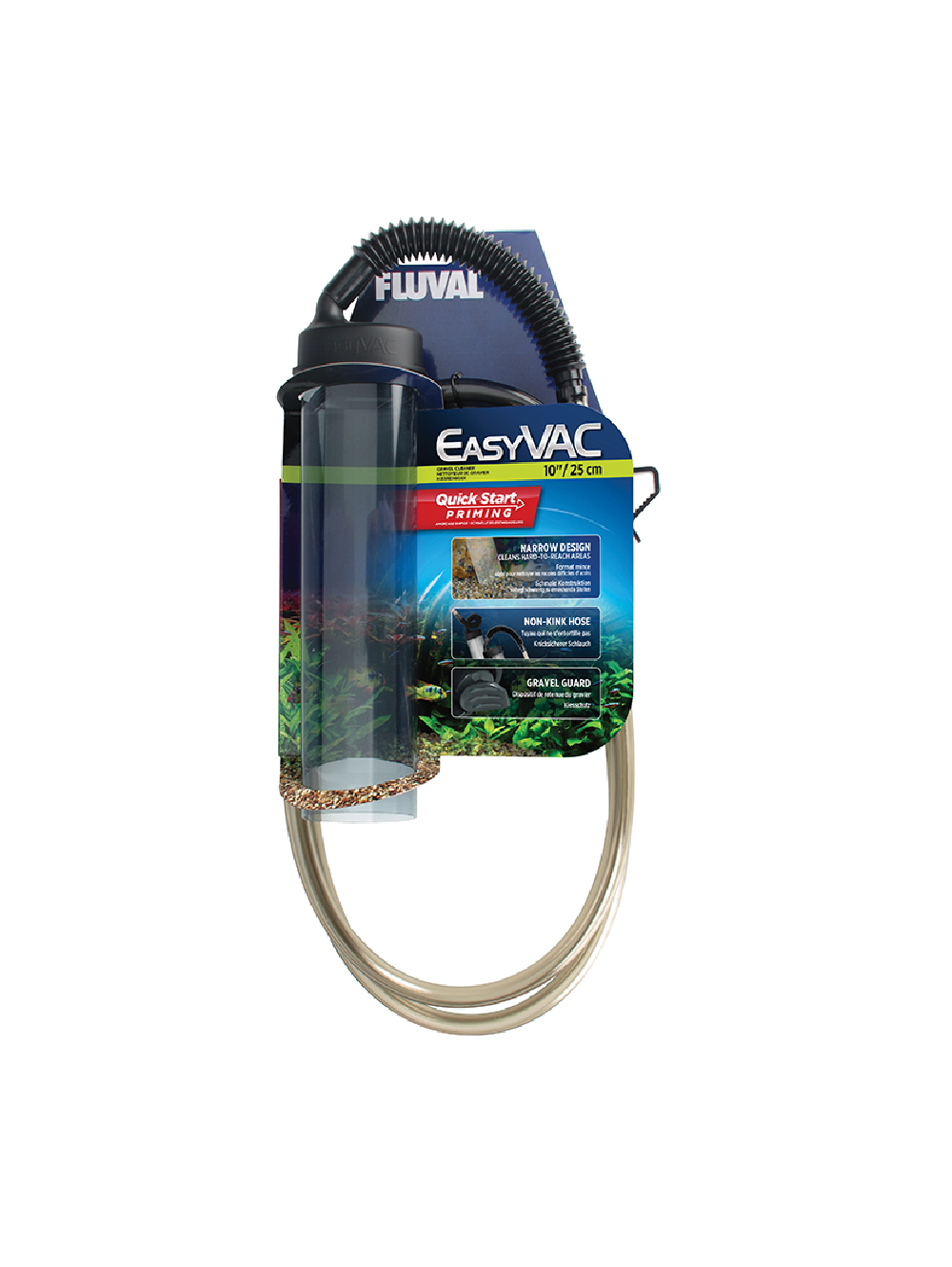 Fluval Sifao EasyVAc limpa fundos S - 25,5cm - Diam. 6,40cm